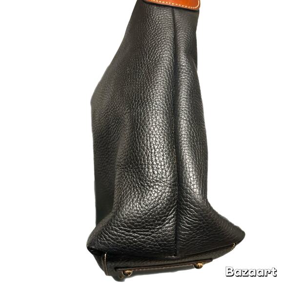 Dooney & Bourke Pebble Grain Logo Lock Shoulder Bag - Picture 5 of 12